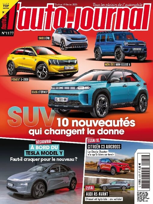 Title details for L'auto Journal by Editions Mondadori Axel Springer (EMAS) - Available